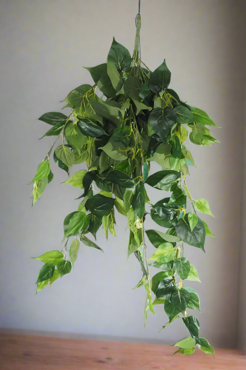 Lifelike 100cm Philodendron Artificial Bush Stem UV Resistant