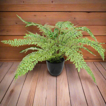 Lifelike 35cm Small Potted Artificial Fern