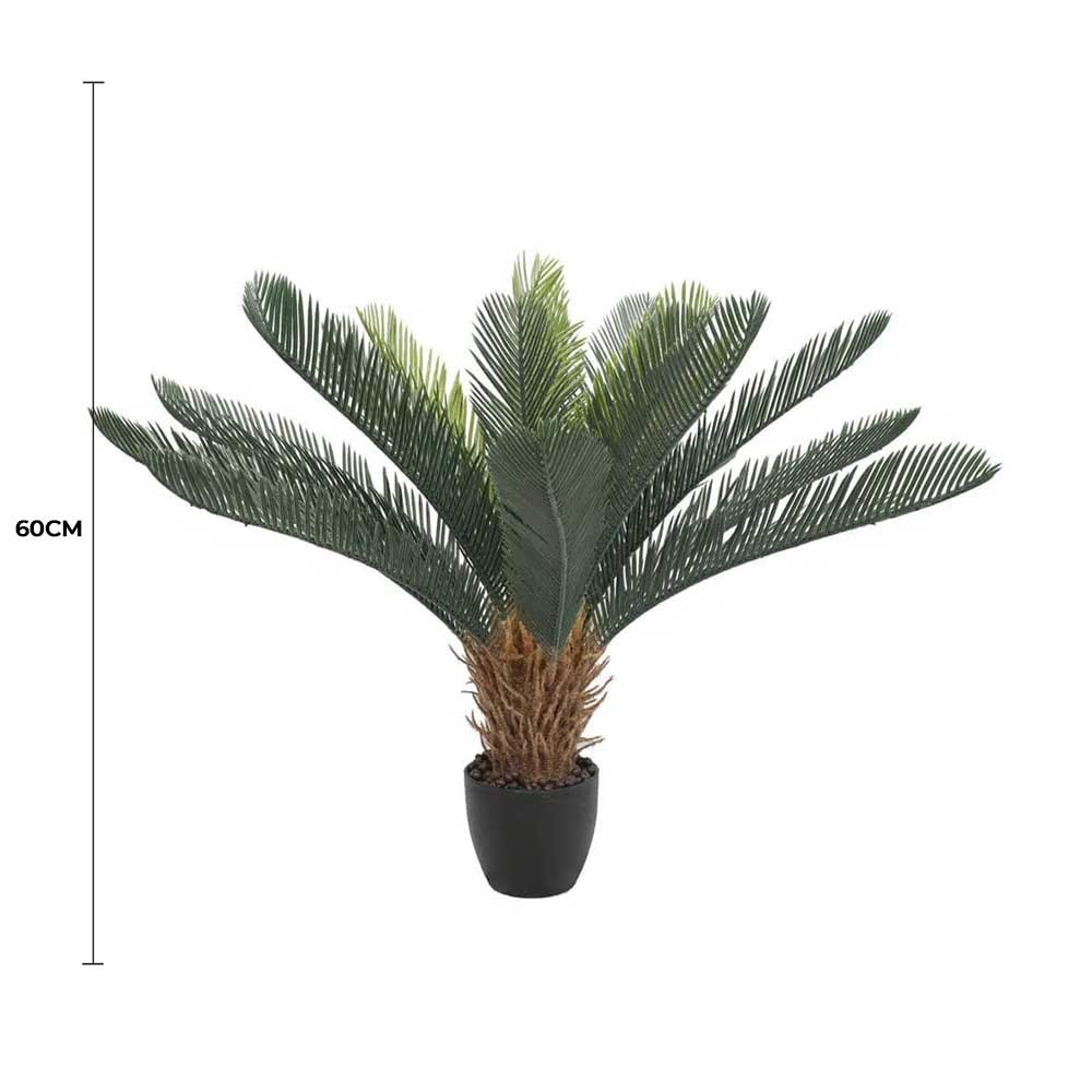 Lifelike 60cm Artificial Cycad Plant