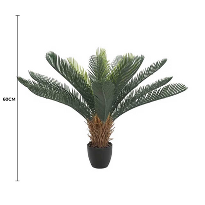 Lifelike 60cm Artificial Cycad Plant