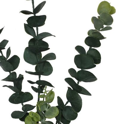 Lifelike 77cm Eucalyptus Artificial Stems - Pack of 5 Close up of stems