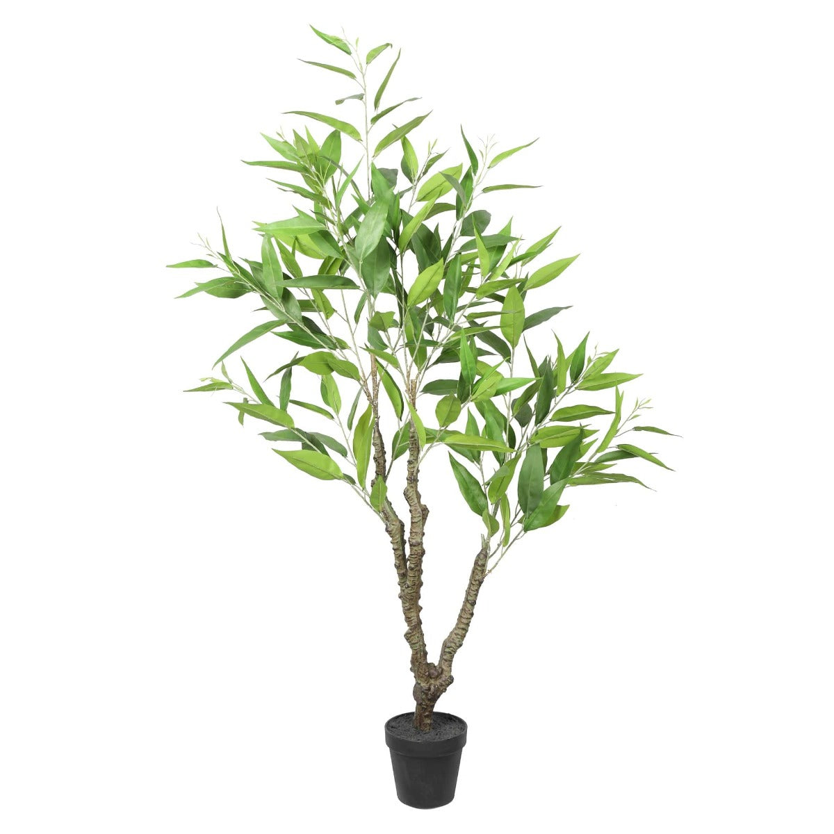 Potted Artificial Eucalyptus Tree (White Box Eucalyptus Albens) 120cm Full view