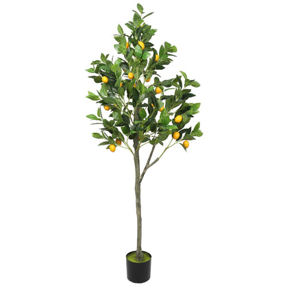 Lifelike 150cm Artificial Lemon Tree with Lemons