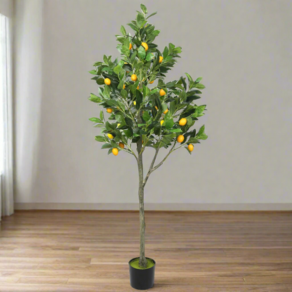 Lifelike 150cm Artificial Lemon Tree with Lemons