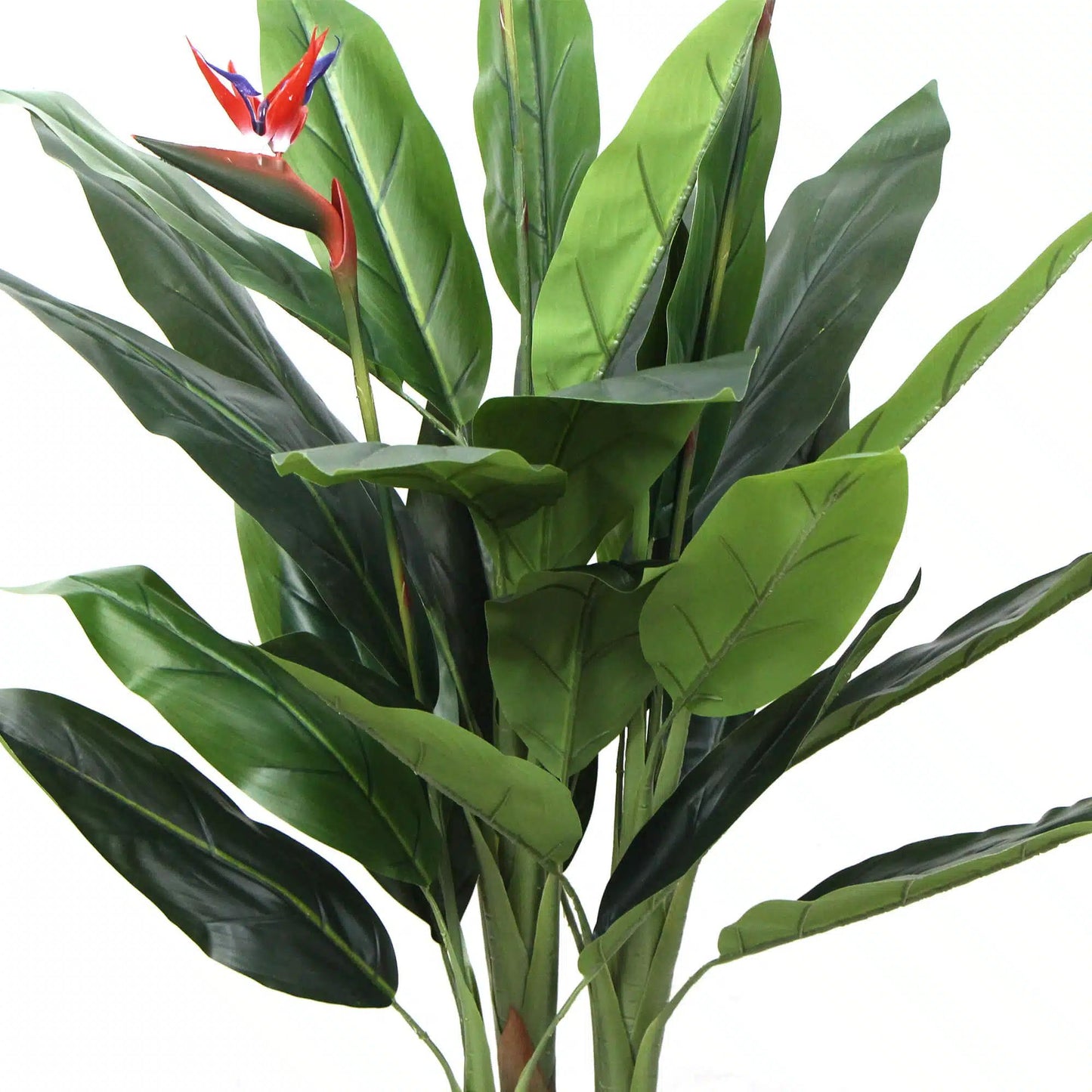 Lifelike 150cm Red Flower Artificial Bird Of Paradise