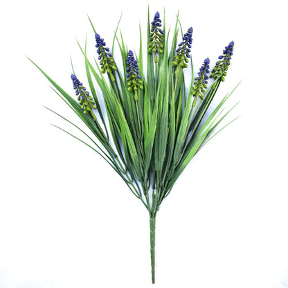 Artificial Dense English Lavender Stem UV Resistant 50cm full view