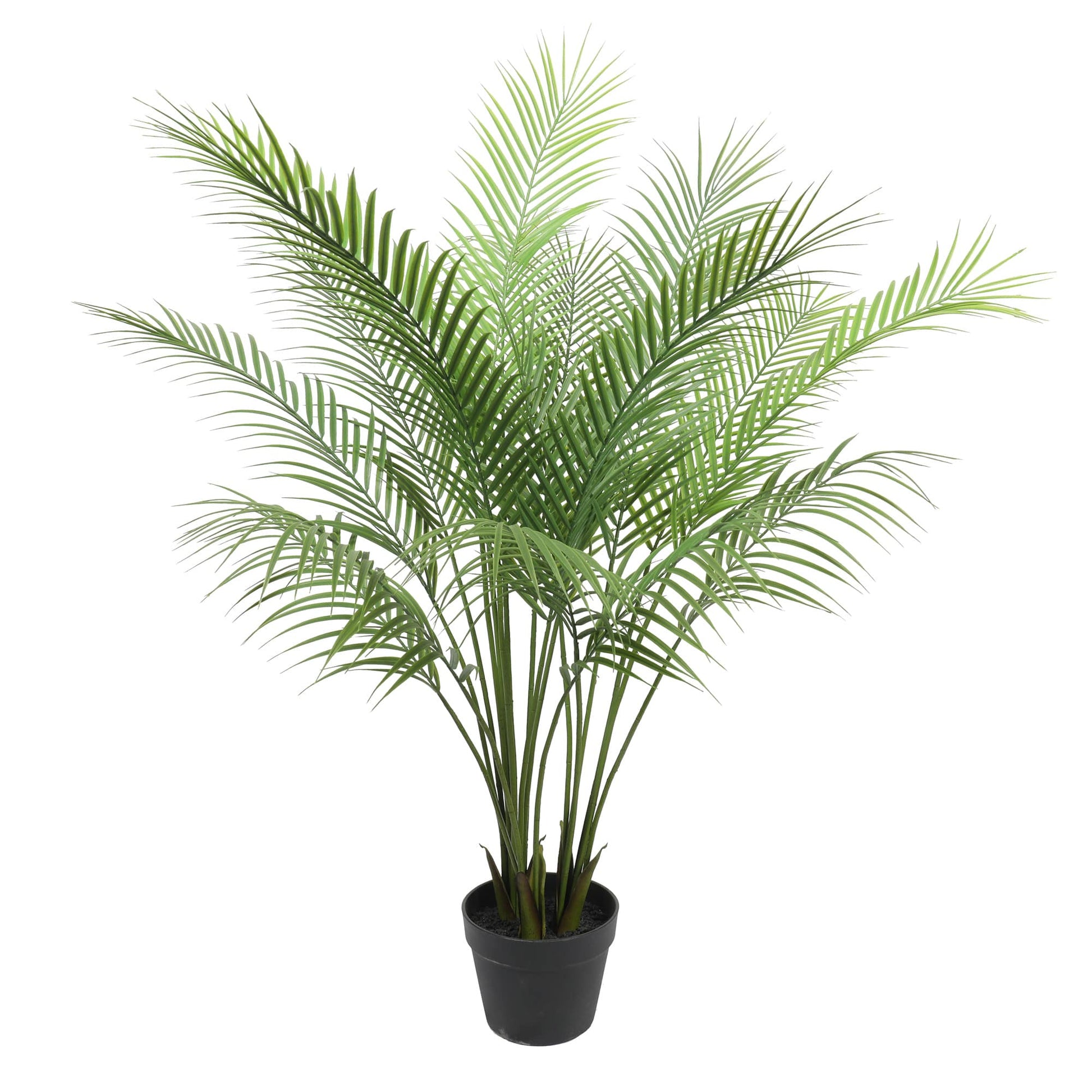 Artificial Modern Bushy Areca Fern Tree 120cm  Full view