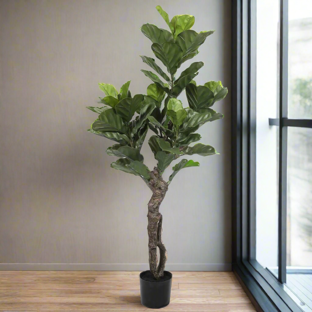 Lifelike 150cm Fiddle Leaf Fig Artificial Tree