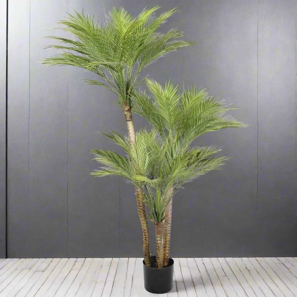 Lifelike 180cm Parlour Palm Artificial Tree UV Resistant