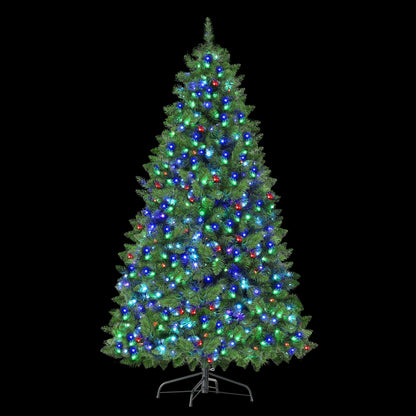 Artificial Christmas Tree 1.8m Remote LED Decoration 890 Tips