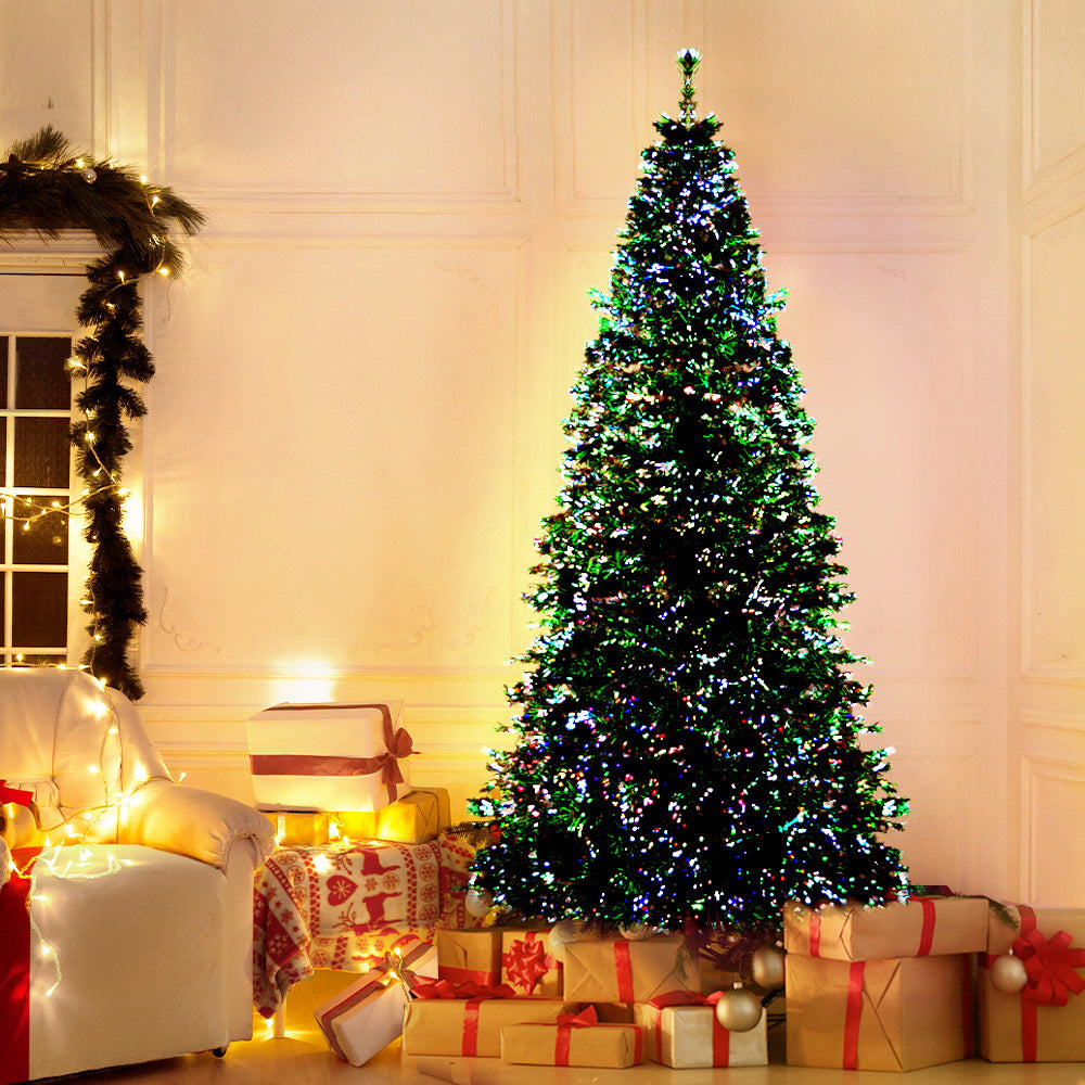 Artificial Christmas Tree 1.8m Optic Fibre LED 300 Tips