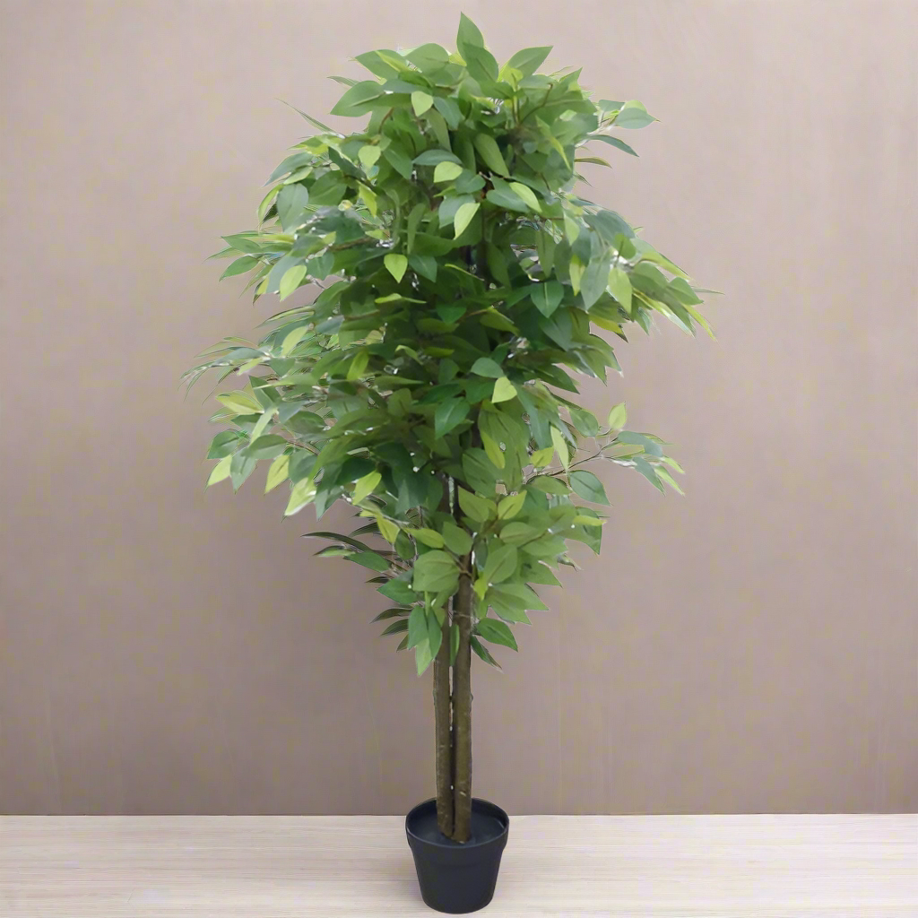 Lifelike 140cm Artificial Bushy Ficus Tree