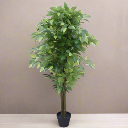 Lifelike 140cm Artificial Bushy Ficus Tree