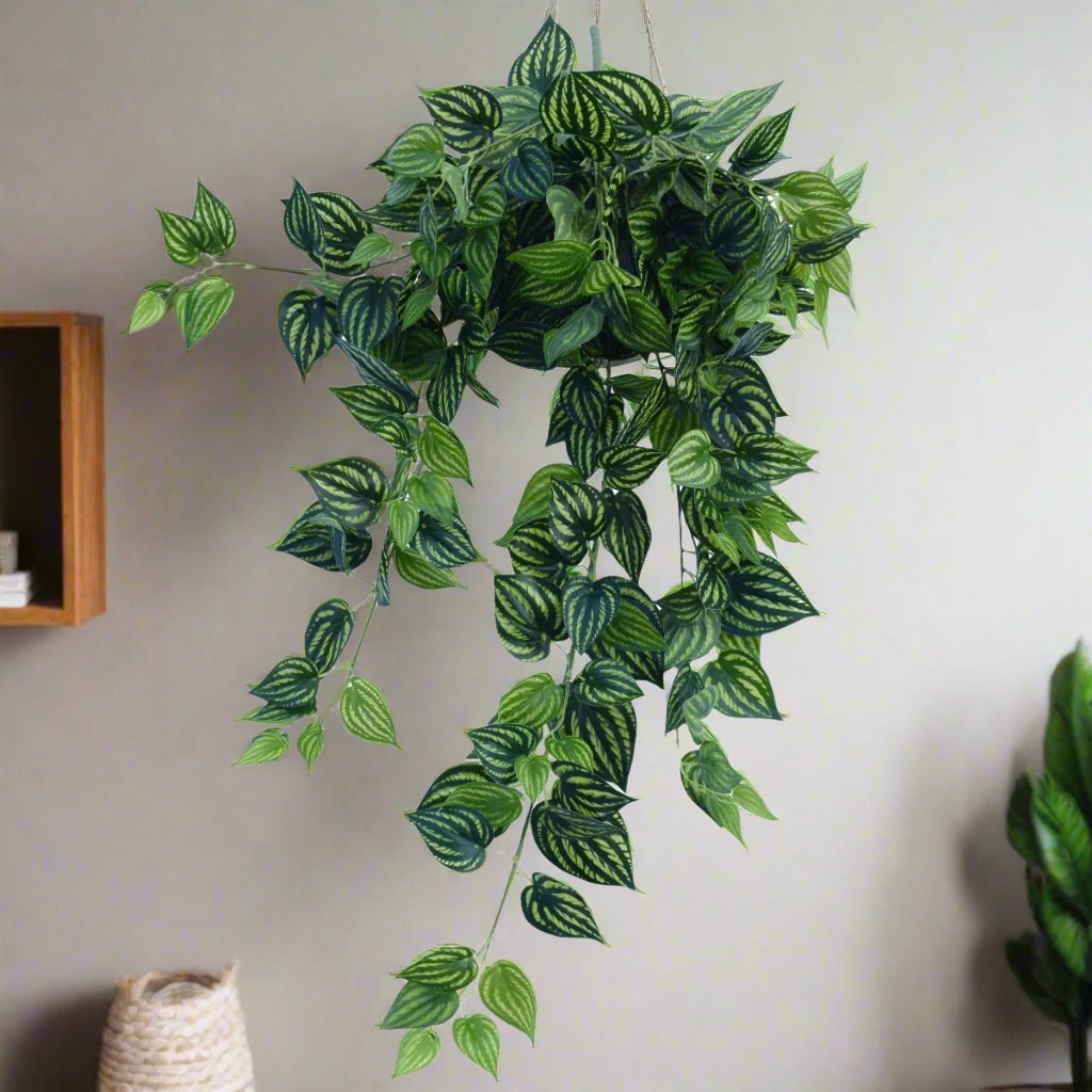 Lifelike 100cm Mixed Philodendron Artificial Bush Stem