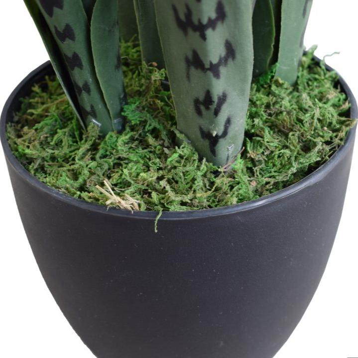 Lifelike 60cm Artificial Snake Plant UV Resistant