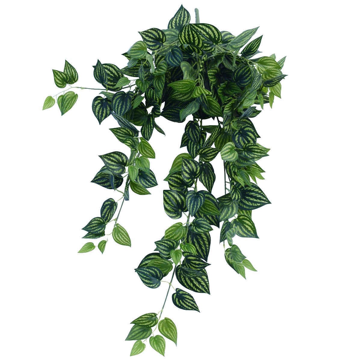 Artificial Bright Mixed Philodendron Garland Bush 100cm Full View