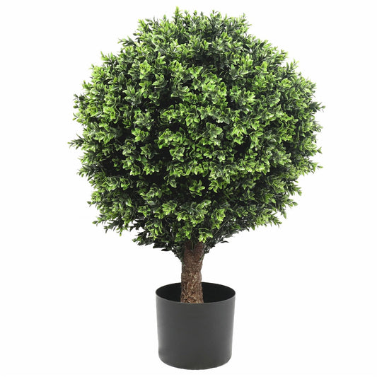 UV Resistant Artificial Topiary Shrub (Hedyotis) 80cm full view