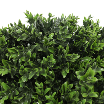 UV Resistant Artificial Topiary Shrub (Hedyotis) 80cm close up of leaves