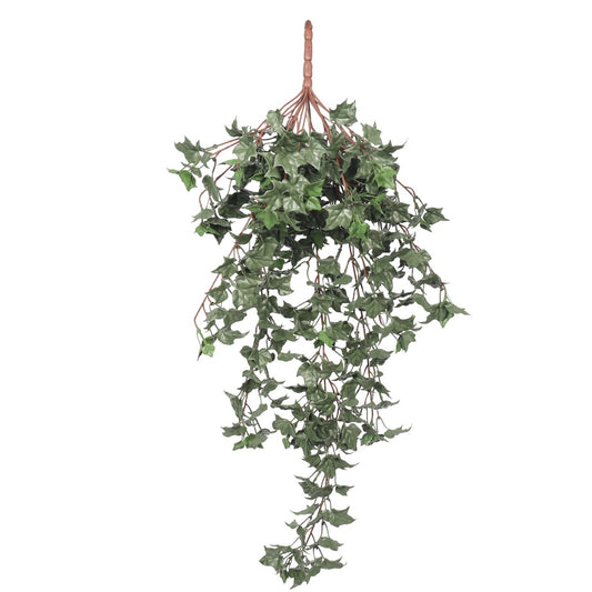 Lifelike 80cm Hanging English Ivy Bush Stem UV Resistant Full view