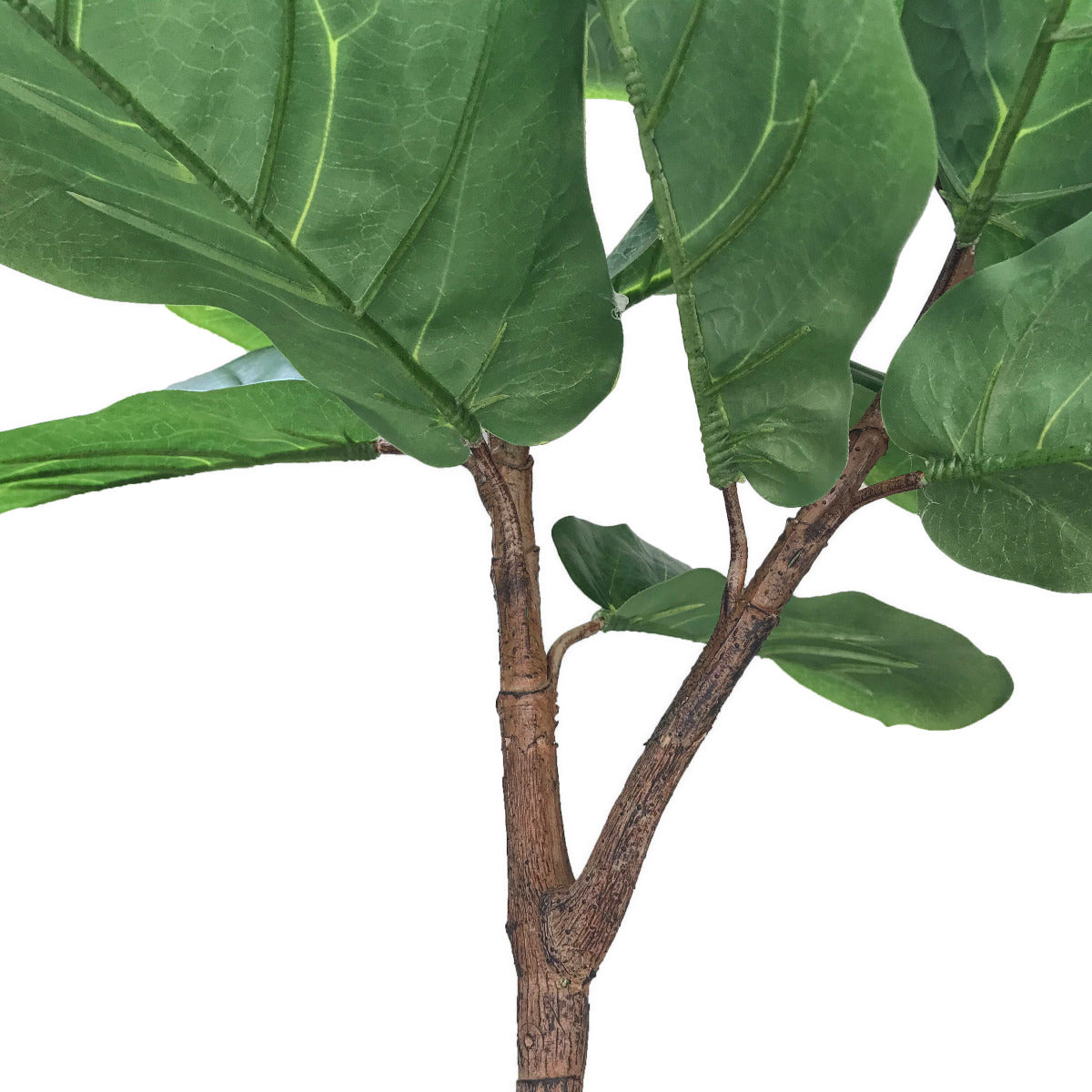 Tall Artificial Fiddle Leaf Fig 170cm close up of branches